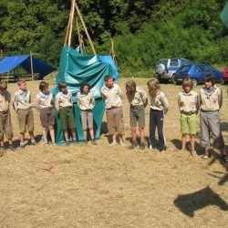 Opening na toteming - Scouts en Gidsen Zaventem 